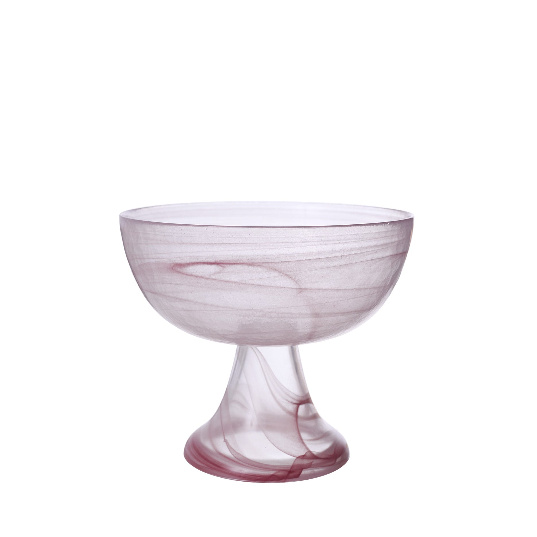 Cotton Candy skål på fod Ø13 cm